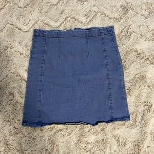 Denim skirt